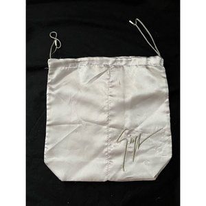 Giuseppe Zanotti Dust Bag Storage Cover SIlver Gray 12" x 12"